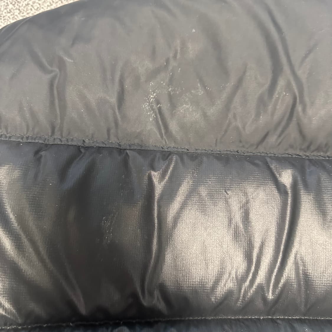 노스페이스 눕시 블랙 패딩 상품이미지4