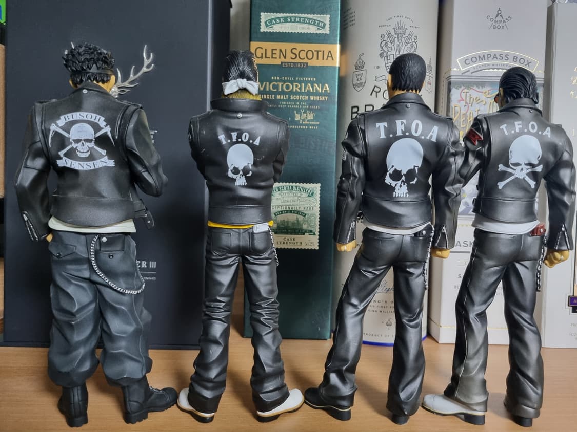 크로우즈 워스트 무장전선 피규어 9P 상품이미지4