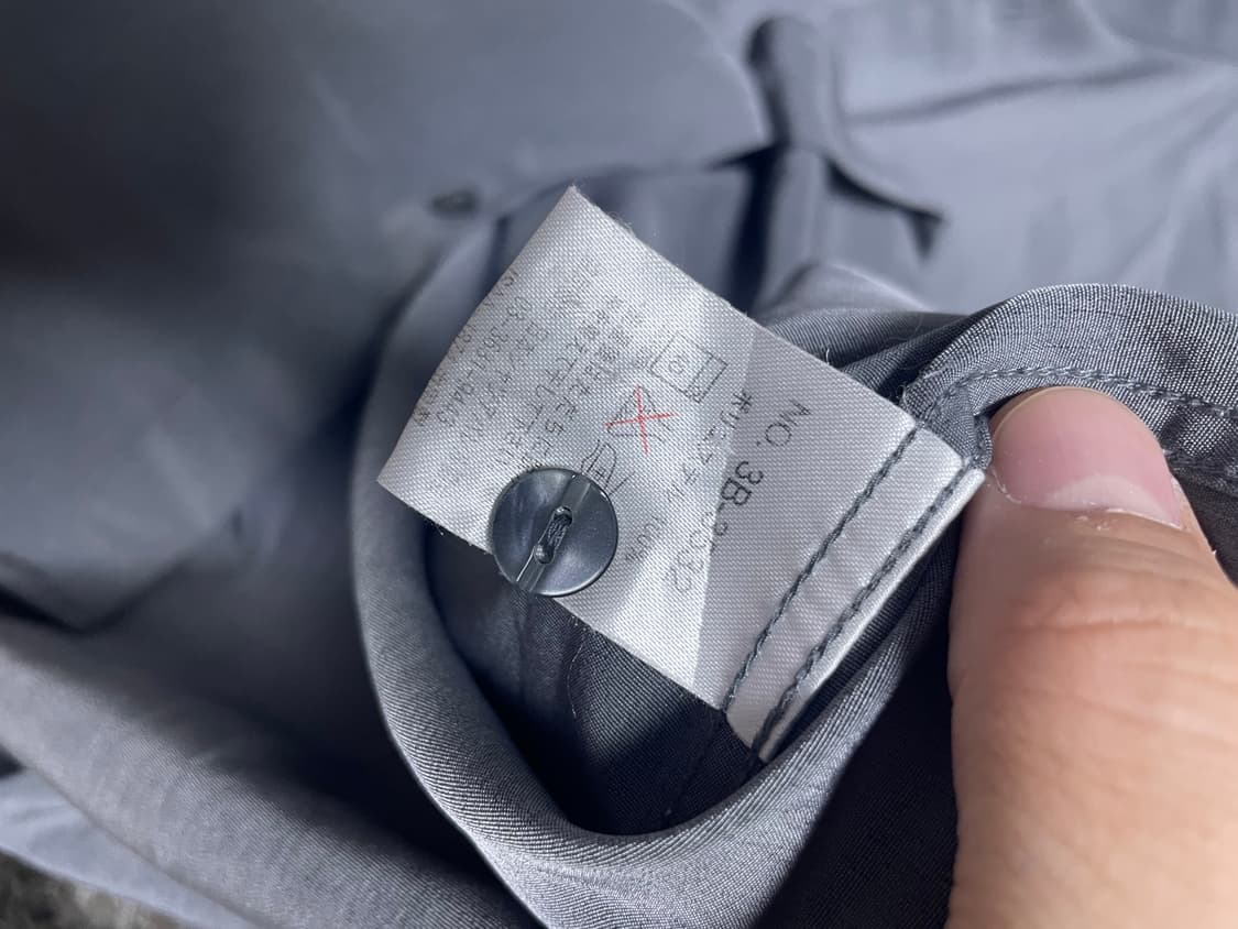 일본판 PARIS 차이나카라 셔츠 사이즈 105~110 상품이미지5