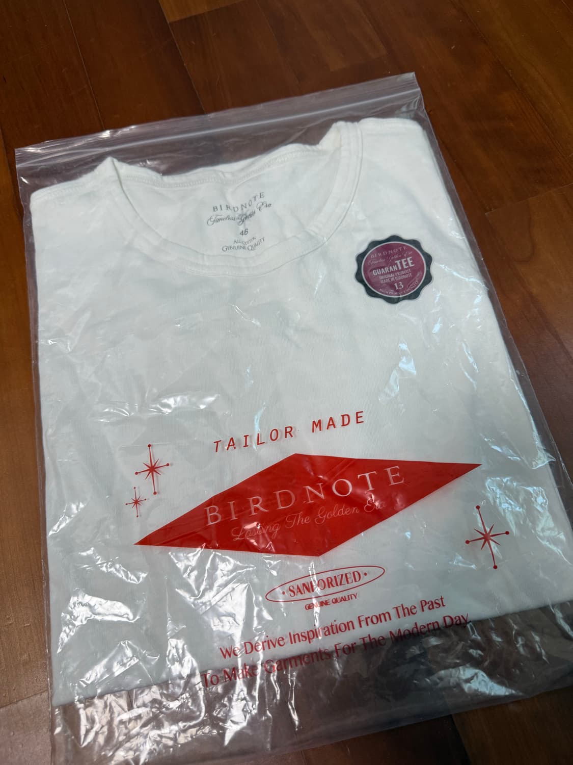 버드노트 starburst symbol 티셔츠 46 화이트 1장 상품이미지4