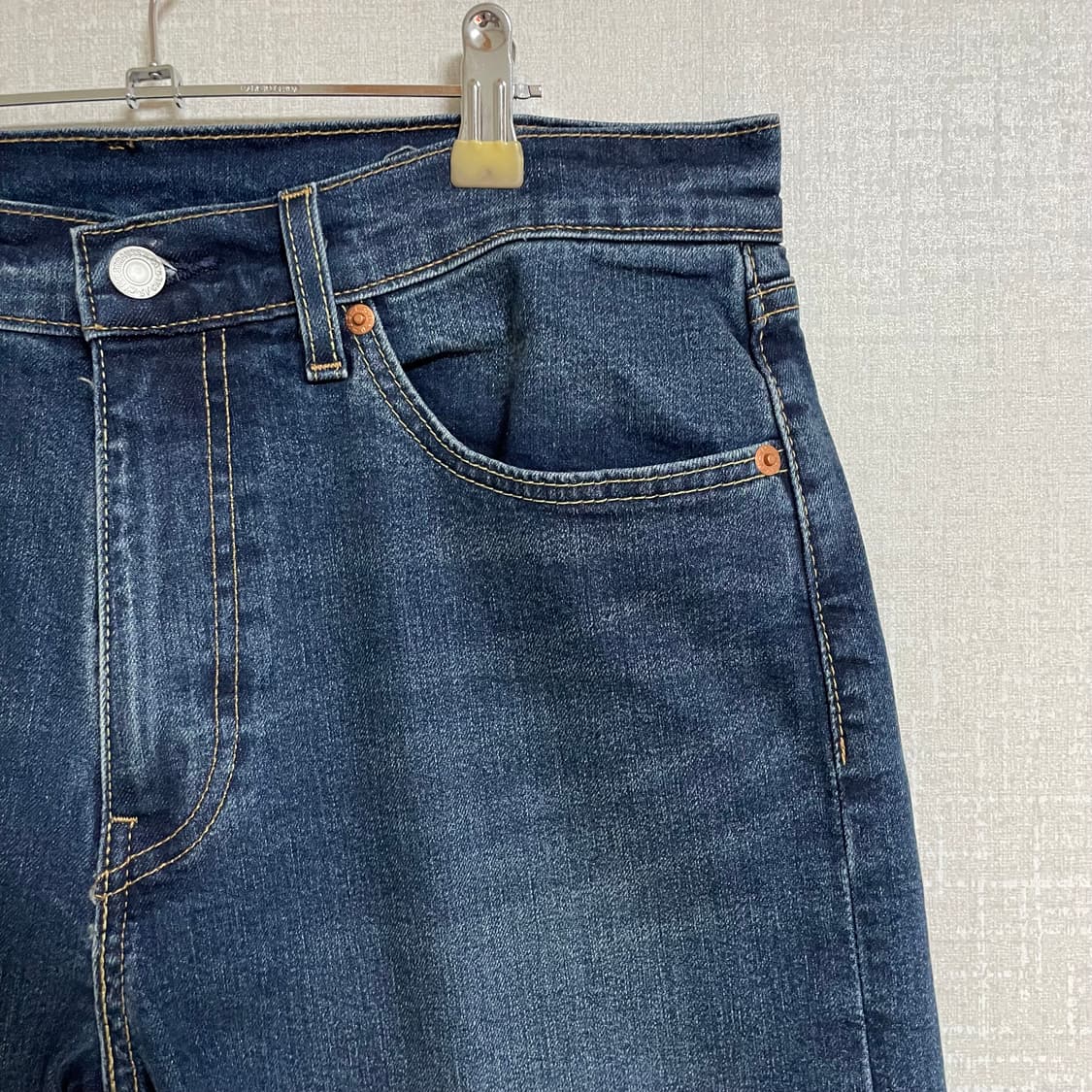 리바이스 505 레귤러핏 웜 진 / W32, L32 상품이미지3