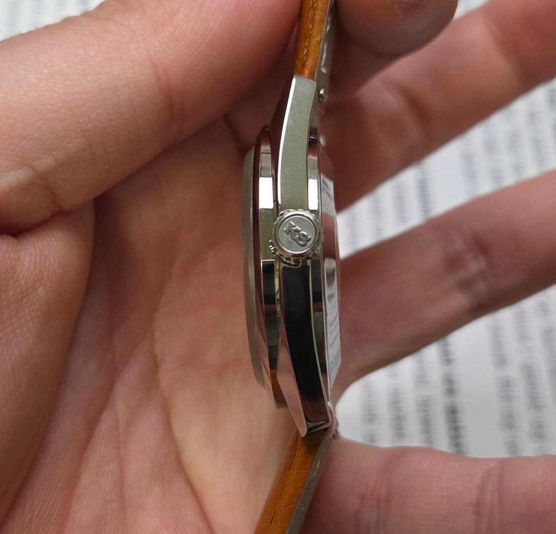 레어] 빈티지 킹세이코 56KS 와이드보이 실버판 오토매틱 금배꼽 ver 상품이미지8