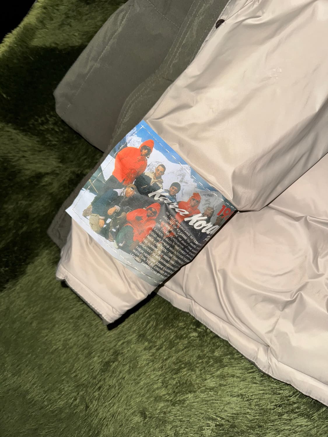 [XL] 에디바우어 카라코람 시베리아 구스 다운 파카 패딩 올리브 상품이미지8