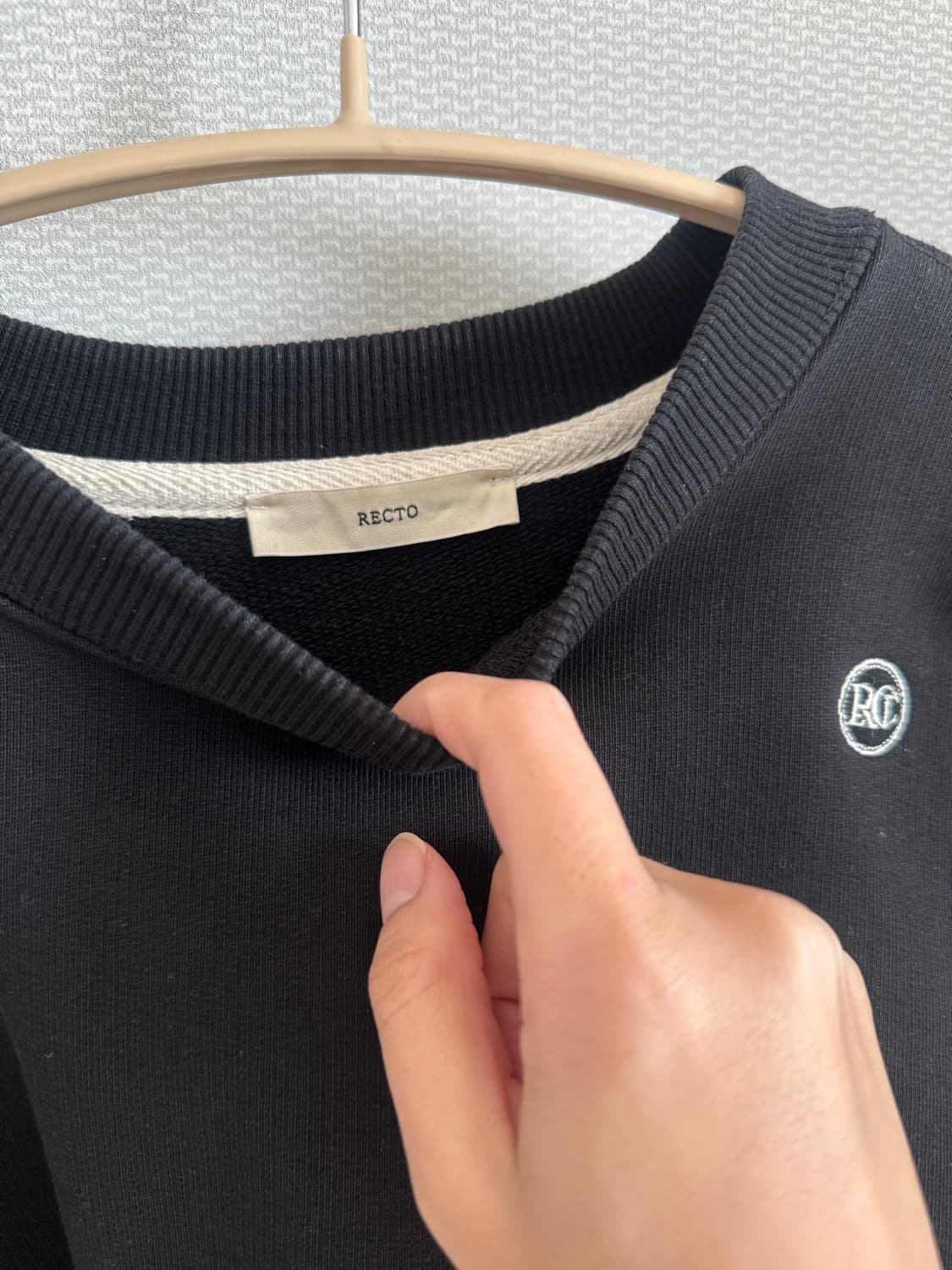 렉토 RC로고 맨투맨 상품이미지4