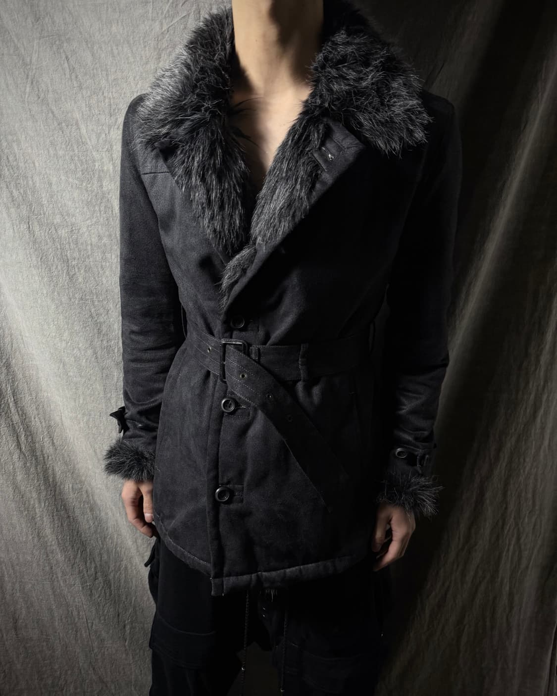 Tornado Mart Fur Belted Coat  상품이미지1