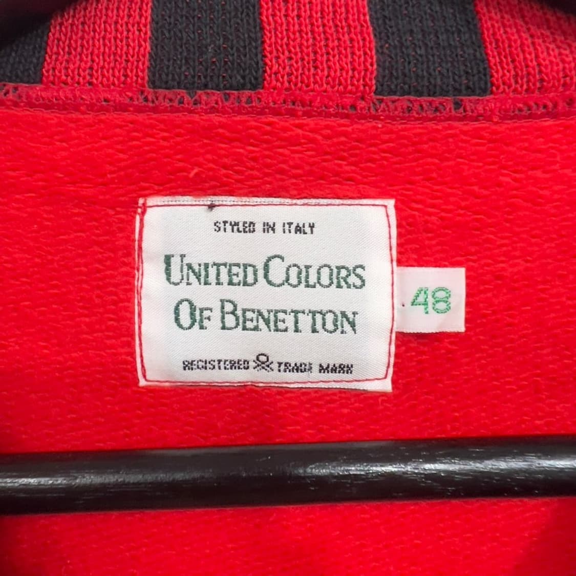 베네통 빅로고 맨투맨 상품이미지5