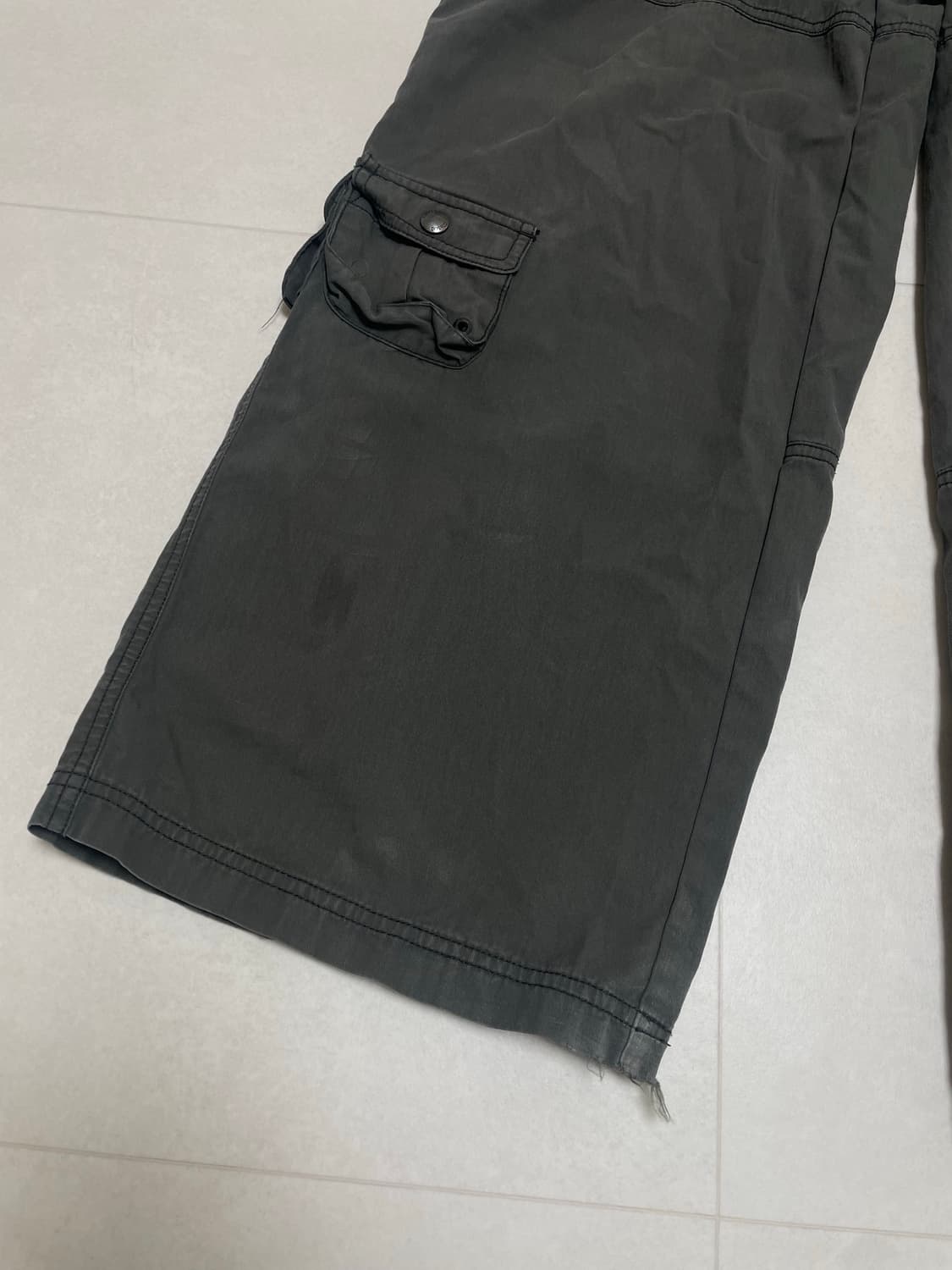 코이세이오 스냅 워크 팬츠 카키 1사이즈 상품이미지4