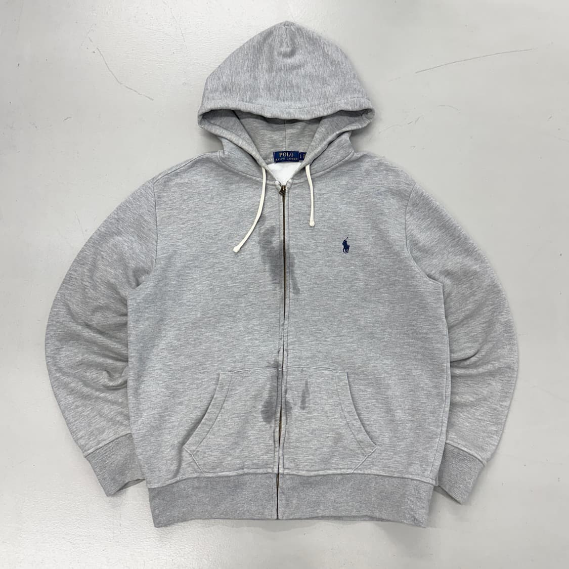 폴로 신형 포니 후드집업 그레이 상품이미지2