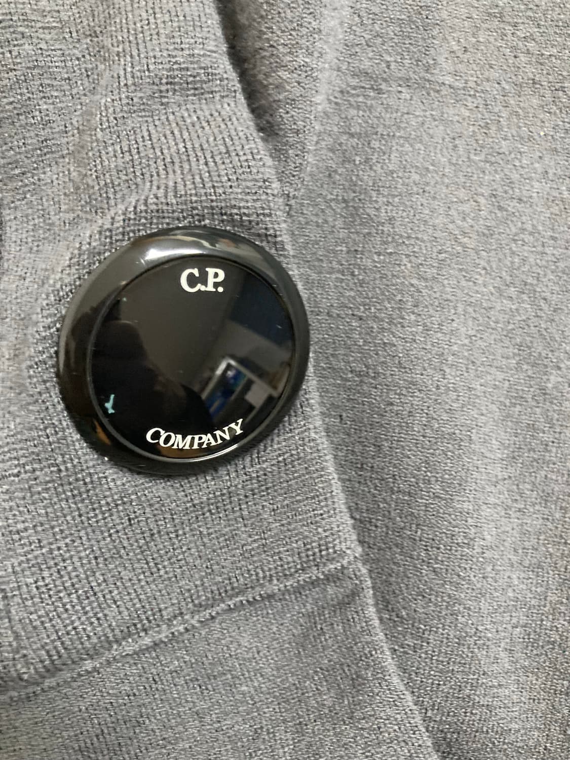 씨피컴퍼니 버진 울 니트 집업 100사이즈 한글택 상품이미지5