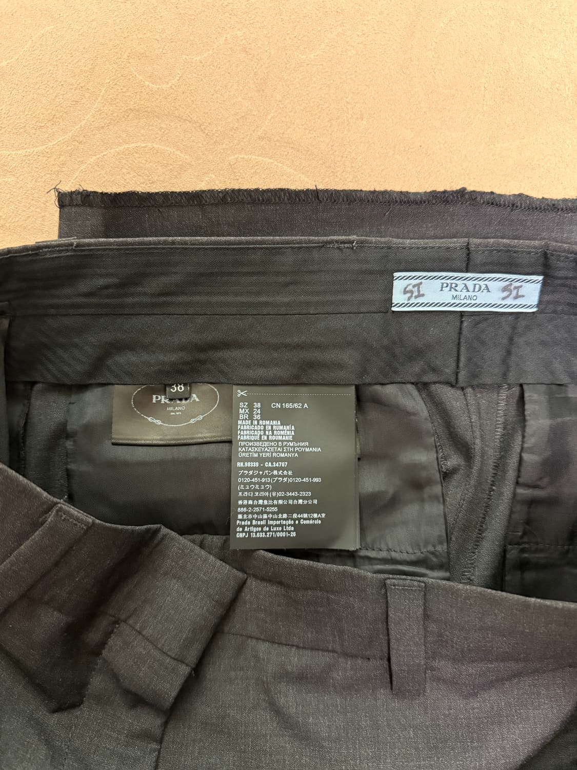 프라다 트라우저 상품이미지4