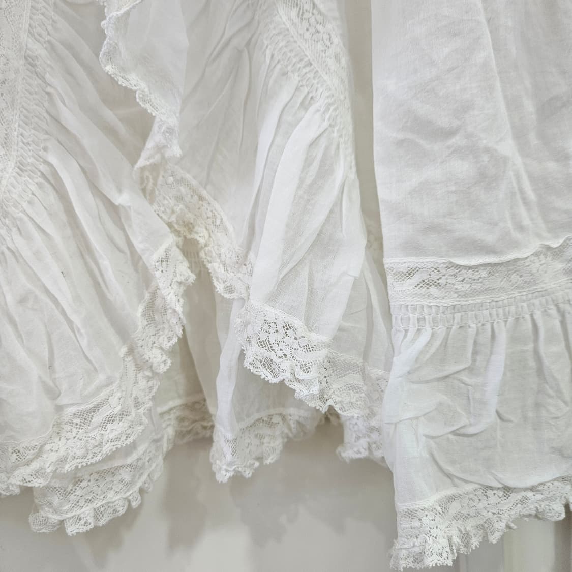 핑크하우스 스타일 레이스 가디건블라우스 상품이미지6