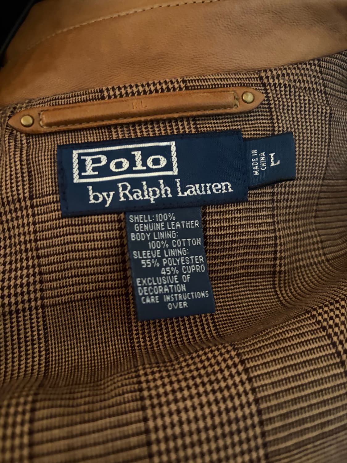 폴로 랄프로렌 램스킨 가죽자켓 상품이미지5