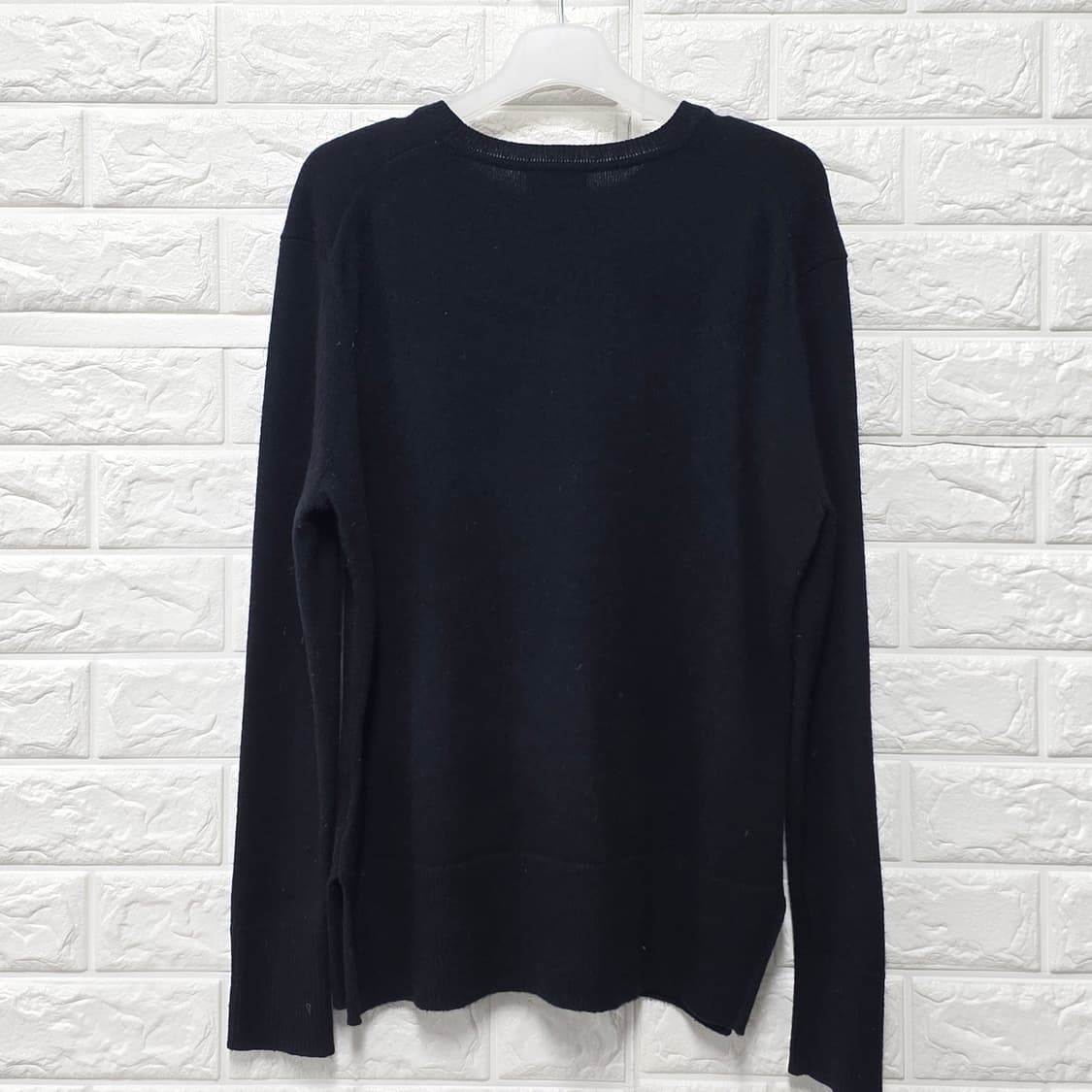 택포) 한섬 CK 캘빈클라인 캐시미어 니트 블랙 S 상품이미지4