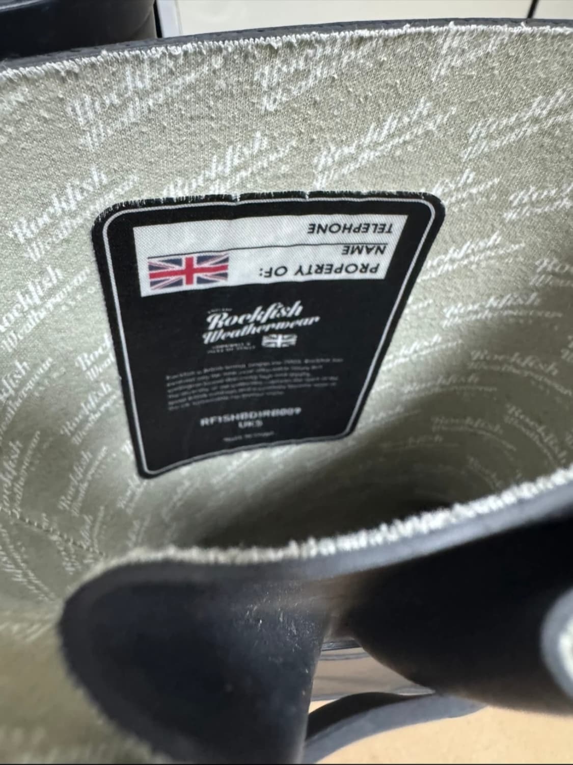 락피쉬 웨더웨어 뉴 오리지널 숏 레인부츠 240 상품이미지4