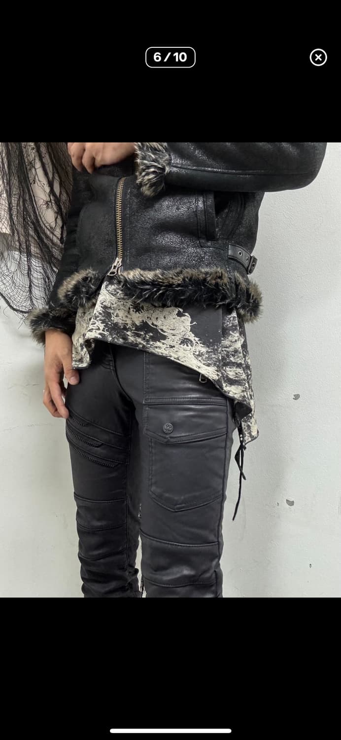 Back Wings Print RockChic coate 상품이미지6