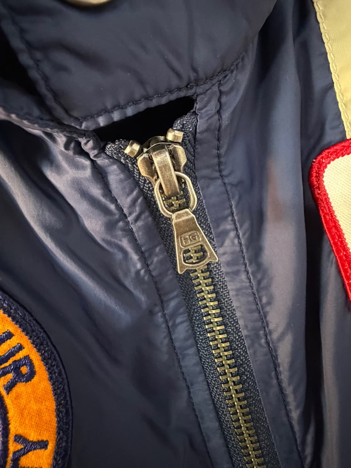 히스테릭 글래머 나일론 패치 레이싱 자켓  상품이미지3