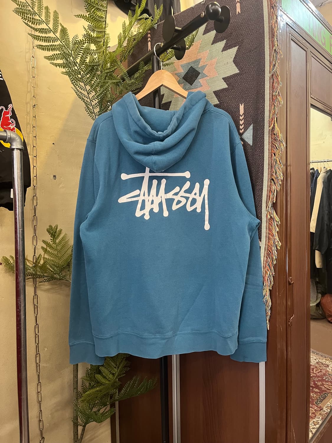 스투시 베이직 로고 후드티 #csz813 상품이미지1
