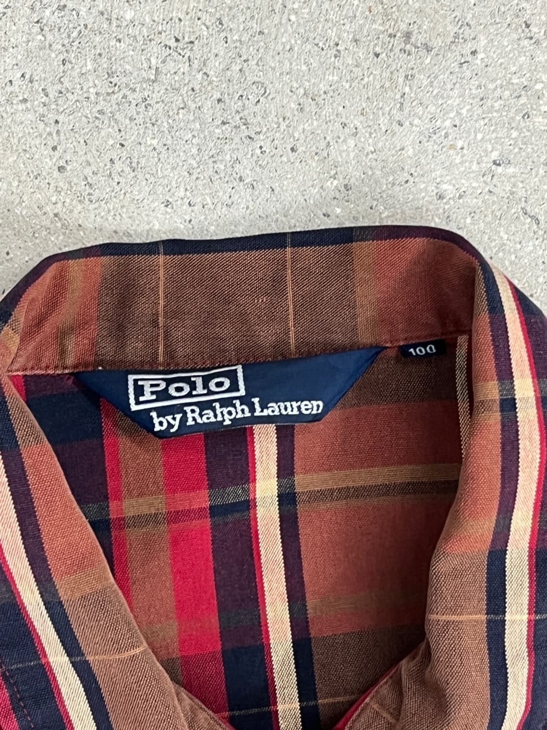 폴로 랄프로렌 90s 빈티지 체크 해링턴 자켓 상품이미지9