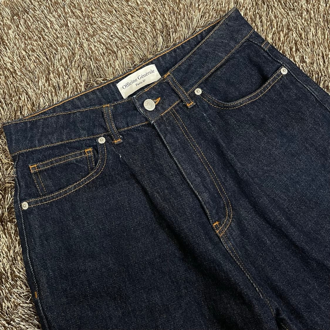 오피신제네랄 Officine Generale 하이웨스트 데님 팬츠 26 상품이미지2