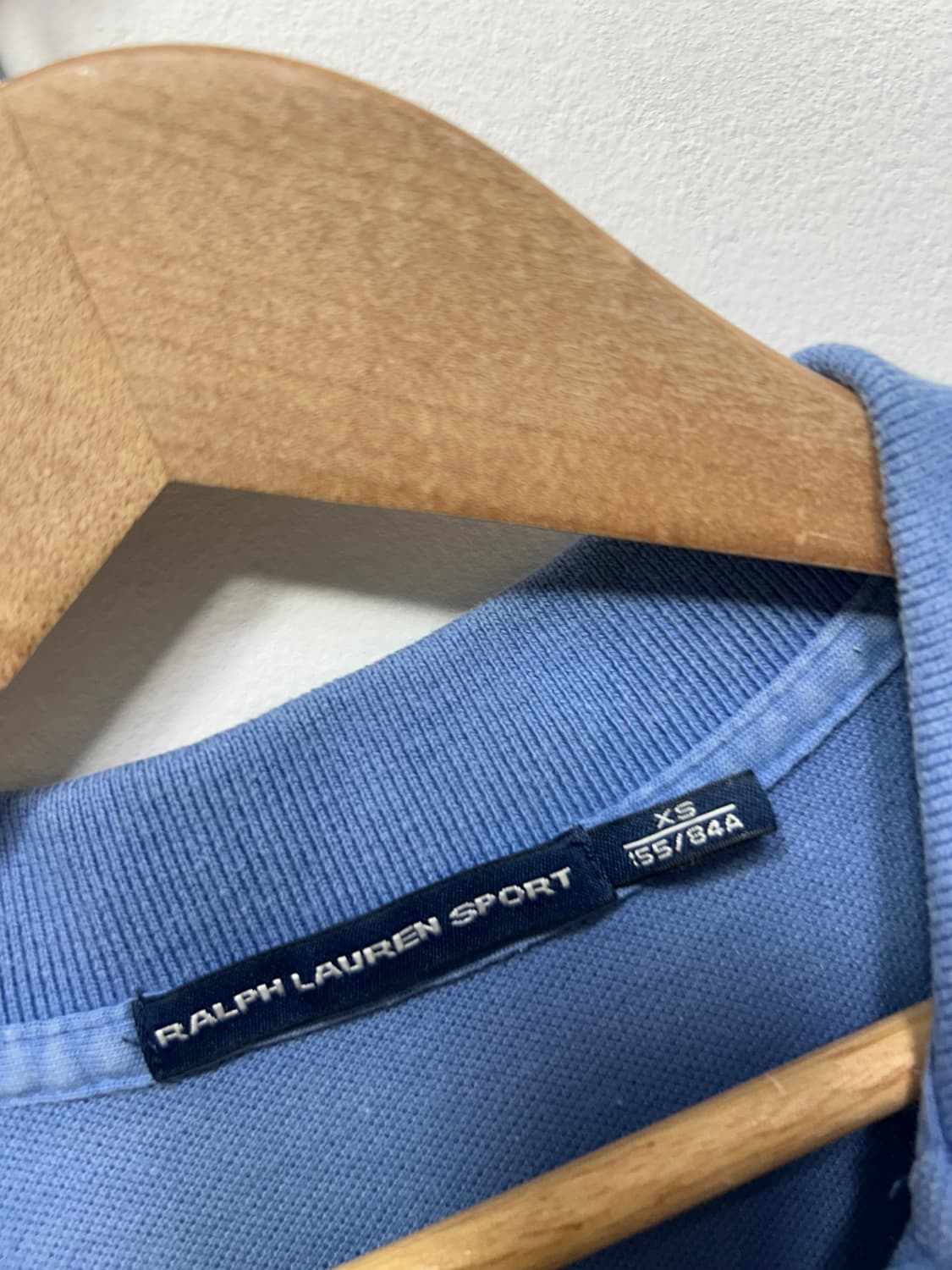 랄프로렌 폴로 여성 하늘색 셔츠 반팔 원피스 XS 실측  상품이미지3