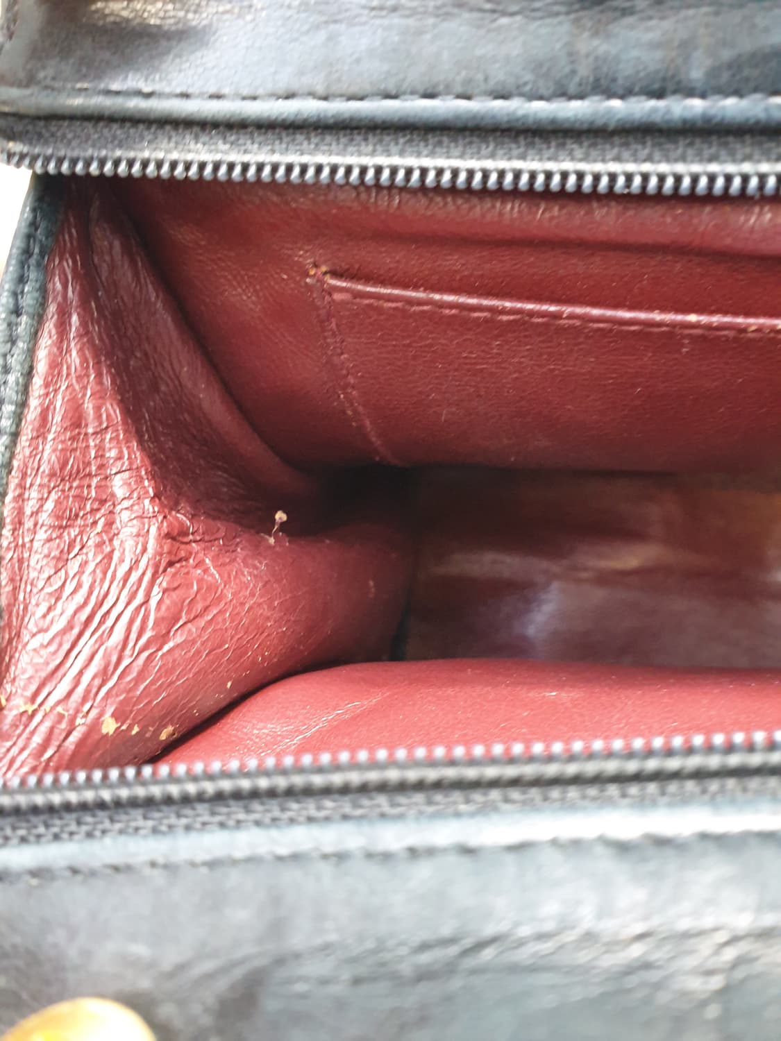 샤넬 빈티지 쉐브론 램스킨 숄더백 상품이미지9