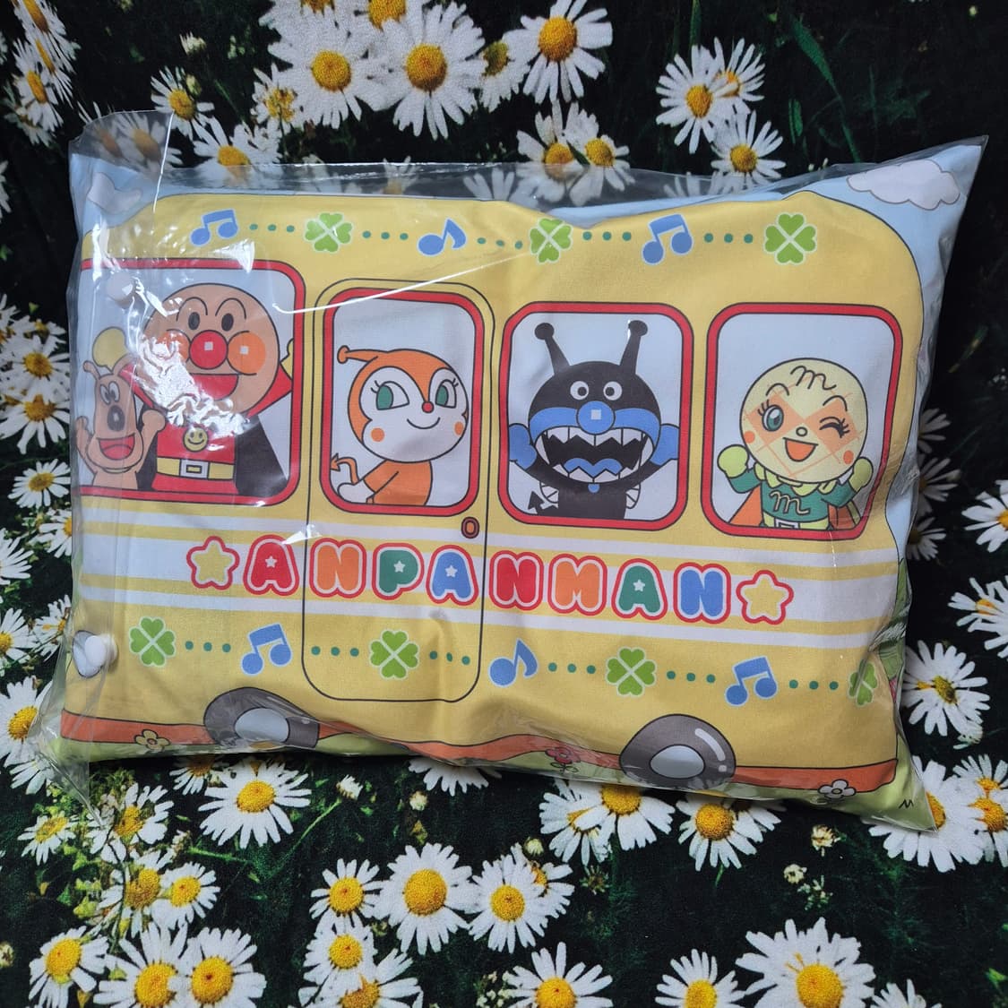 anpanman 호빵맨 캐릭터 베개 39x28cm 새상품 상품이미지2
