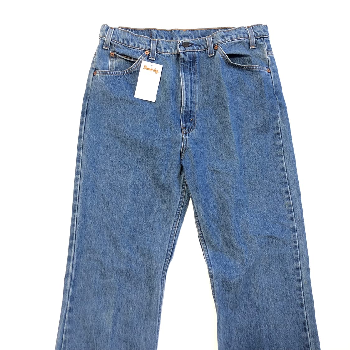 1990s 리바이스 517 오랜지탭 USA메이드 데님팬츠  상품이미지5