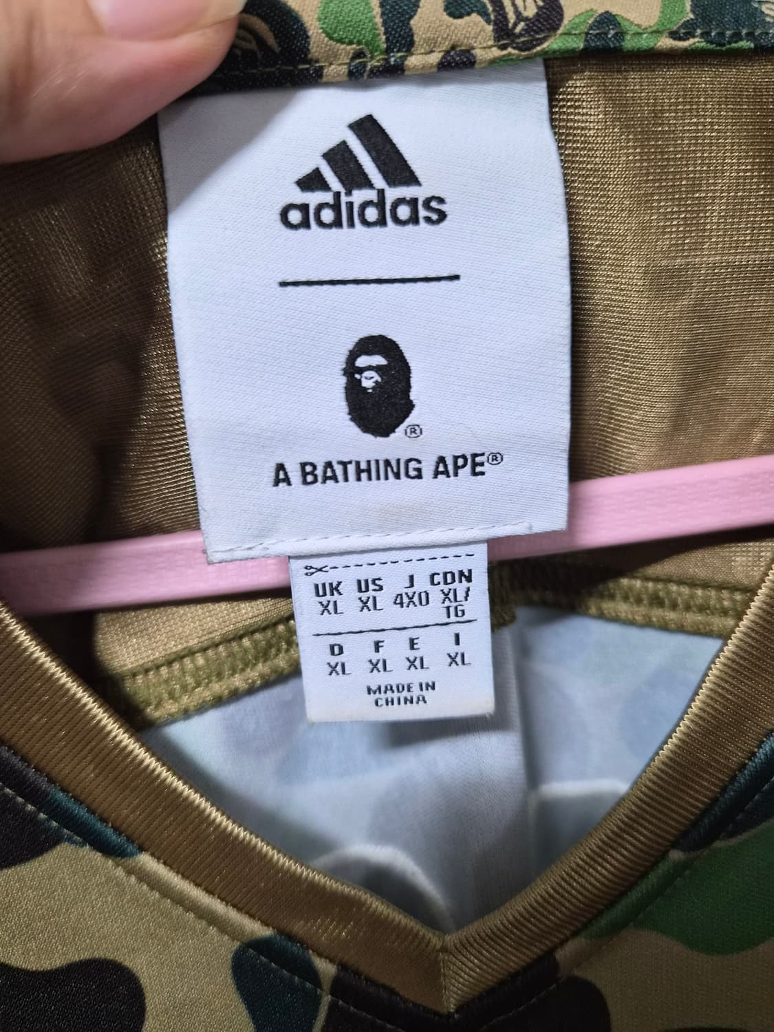 아디다스 베이프 카모  XL 상품이미지2