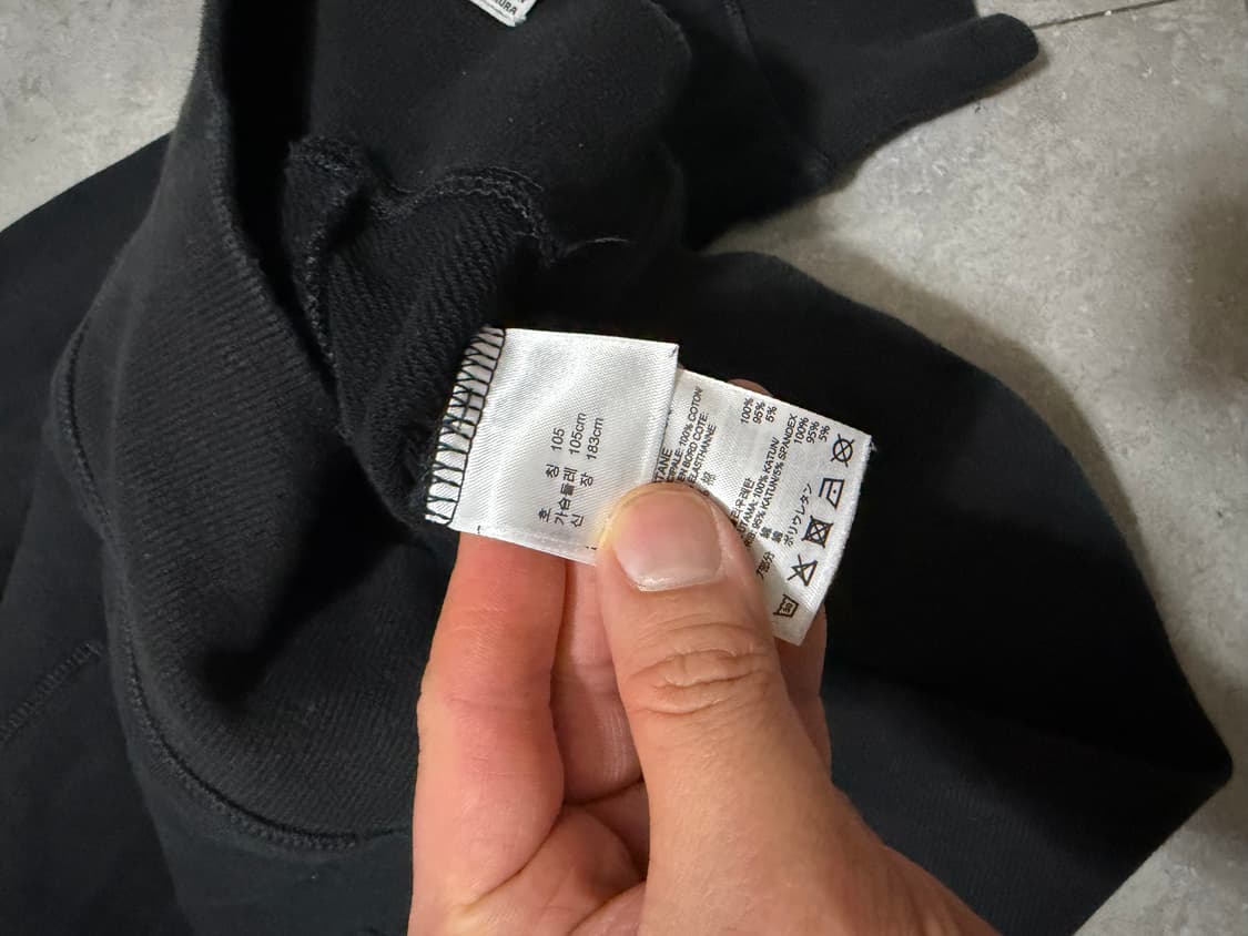  아디다스 블랙컬러 빈티지 롱슬리브 스웻셔츠 95size   상품이미지5