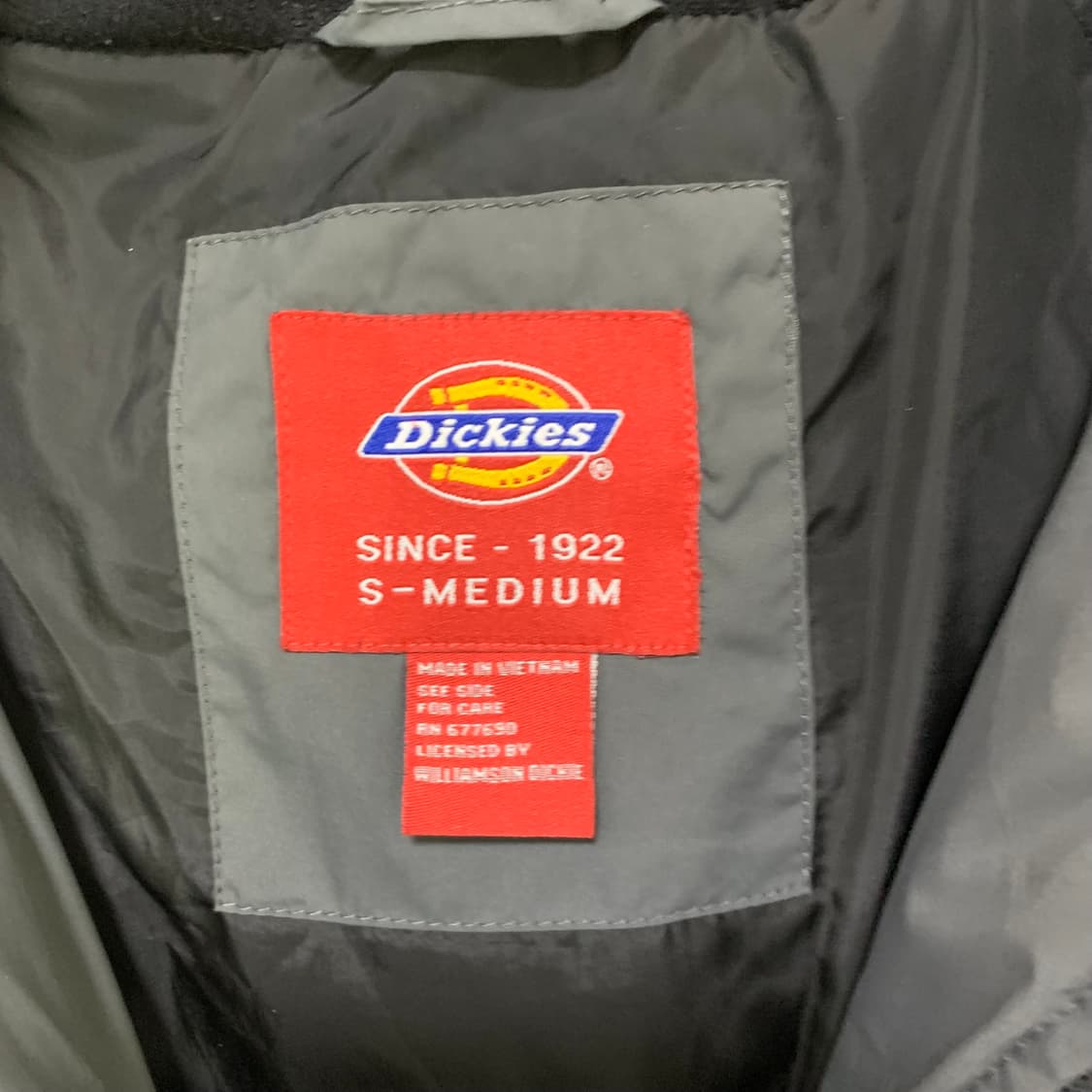 디키즈 롱패딩 차콜 그레이 S-M 빈티지 남녀공용 상품이미지8