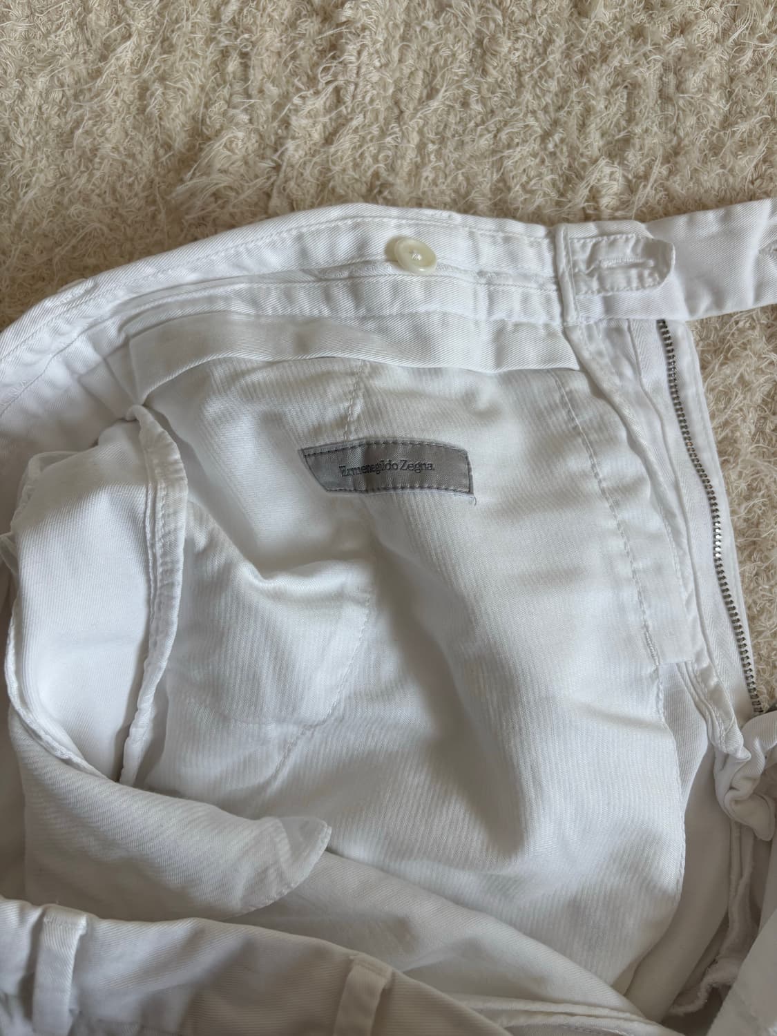 Ermenegildo Zegna White Trouser 상품이미지6