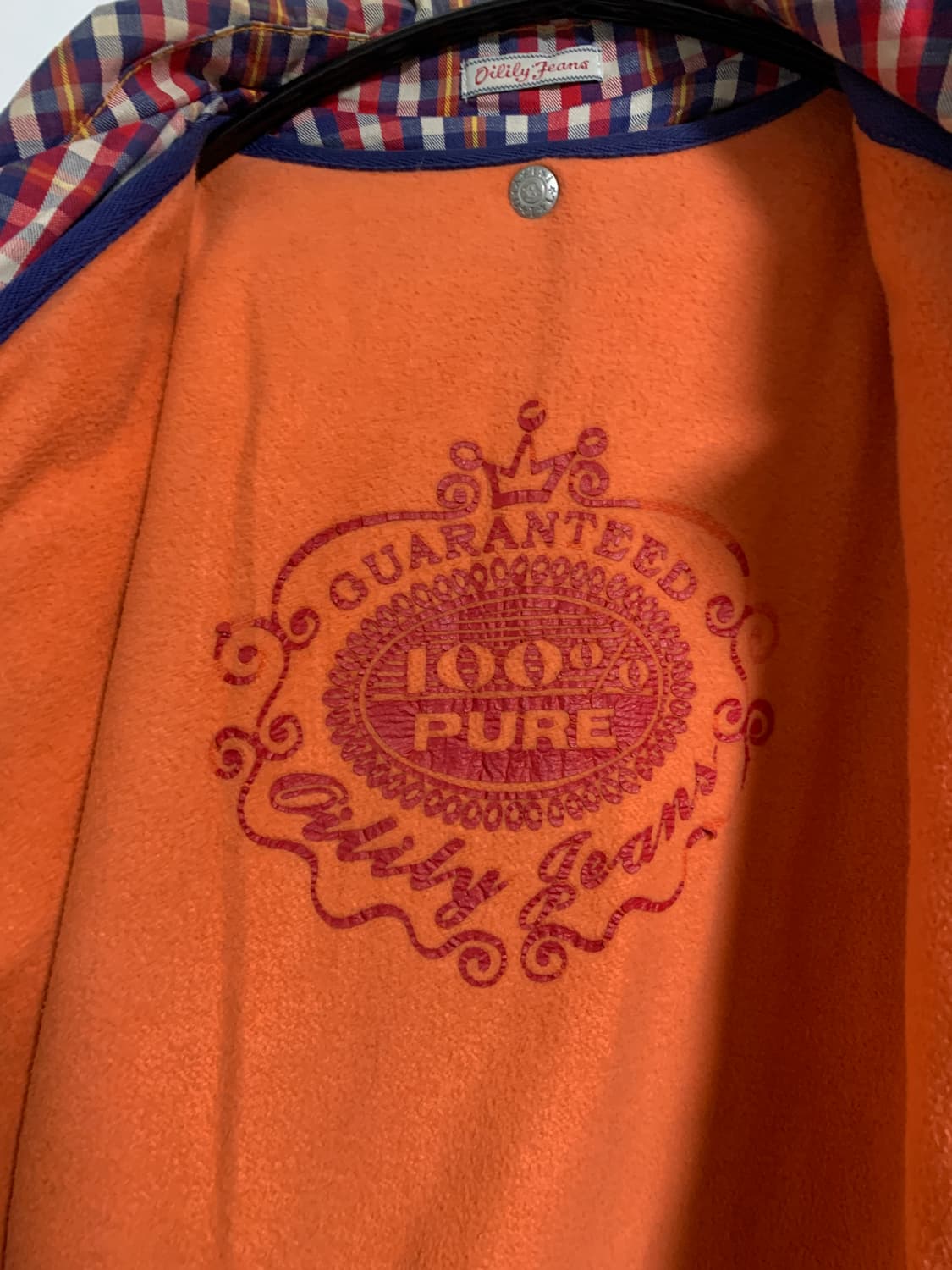 OILILY 체크패턴 패딩 점퍼 상품이미지5