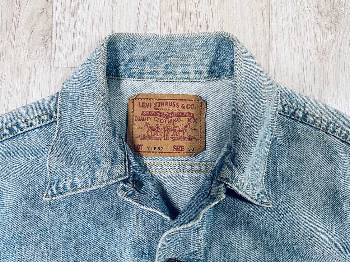 95~100) 60's 복각 리바이스 LVC 재팬 3rd 데님자켓(일본제 상품이미지3