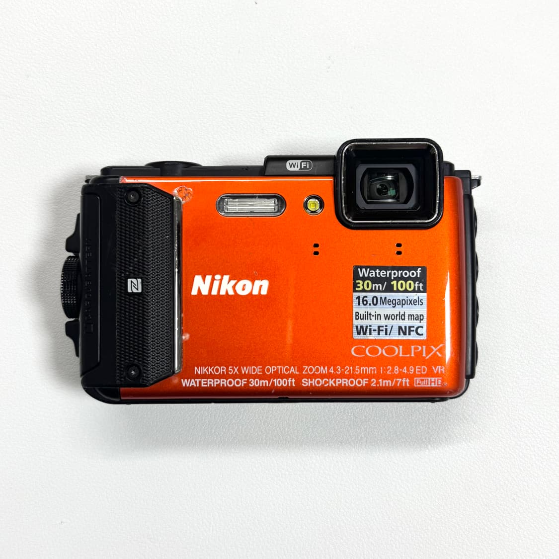 니콘 쿨픽스 AW130 오렌지 | coolpix 100 120 110 상품이미지1