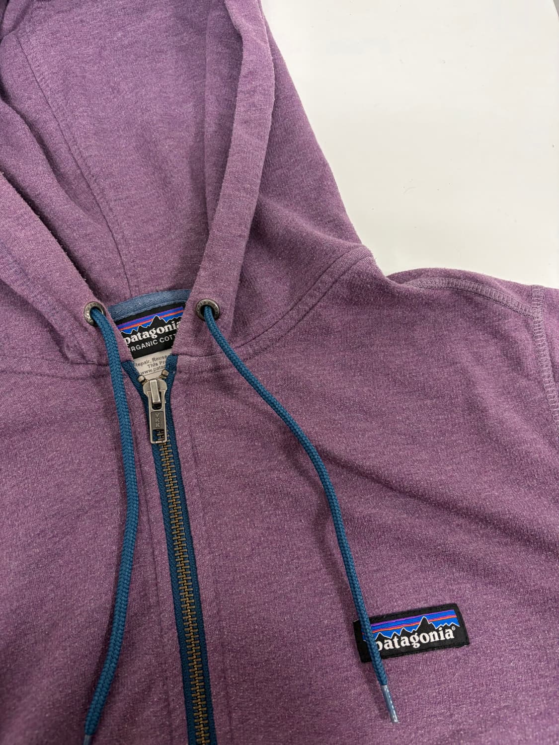 [xs] Patagonia 파타고니아 p-6 라벨 코튼 후드집업 상품이미지3