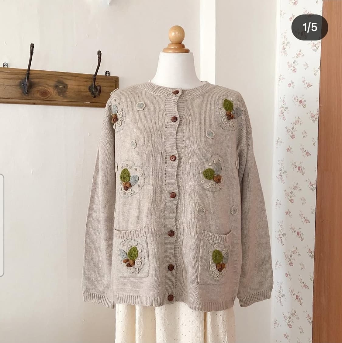 빈티지앤 뮤트소라니트가디건 상품이미지1