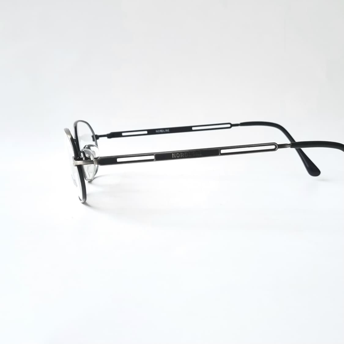 데드스탁 Nordline  사각 건메탈 안경테 1582 상품이미지6