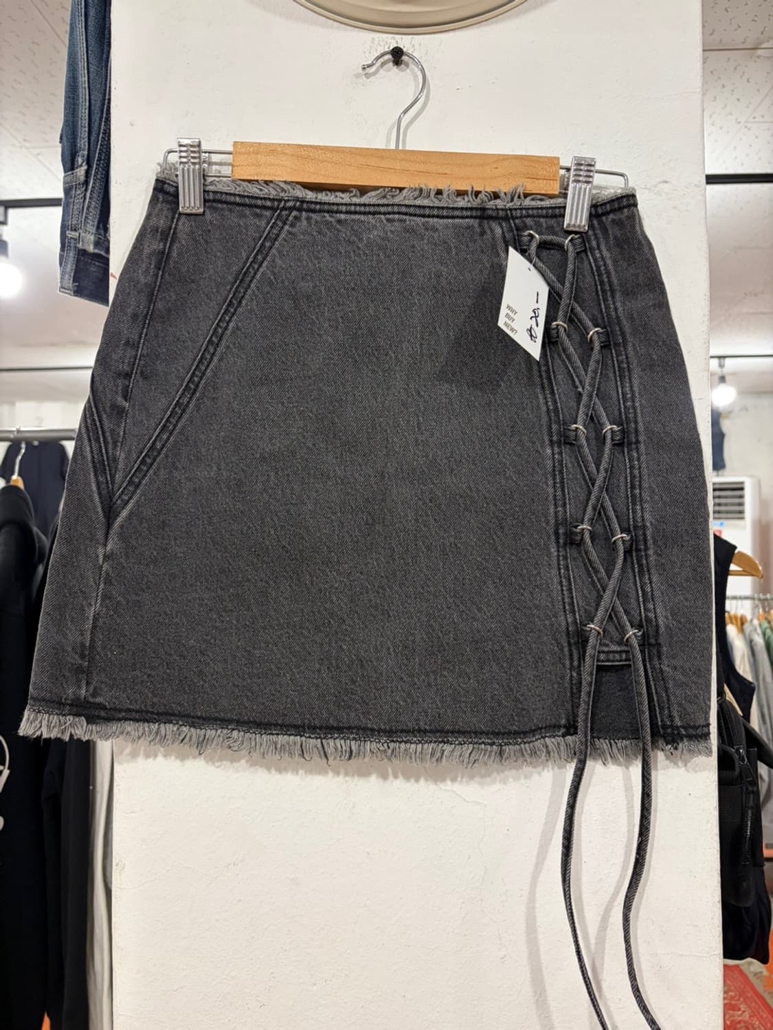 인사일런스 데님치마 상품이미지1