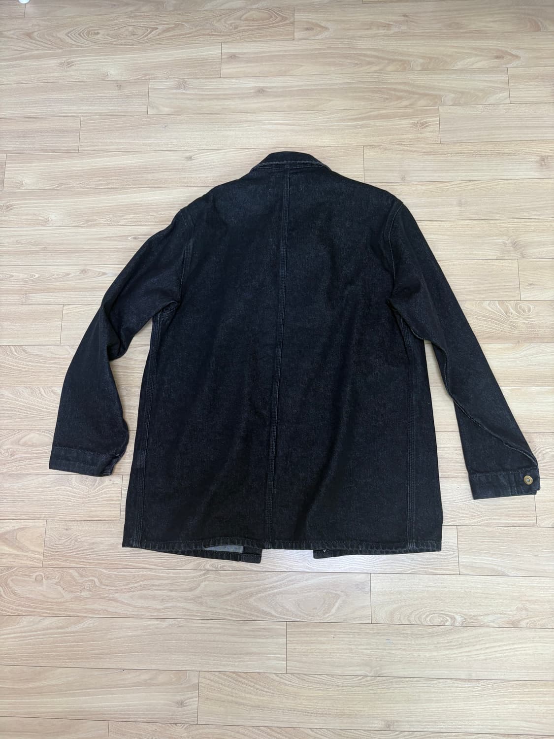 유니버셜 오버롤 블랙 데님 초어 자켓 상품이미지2