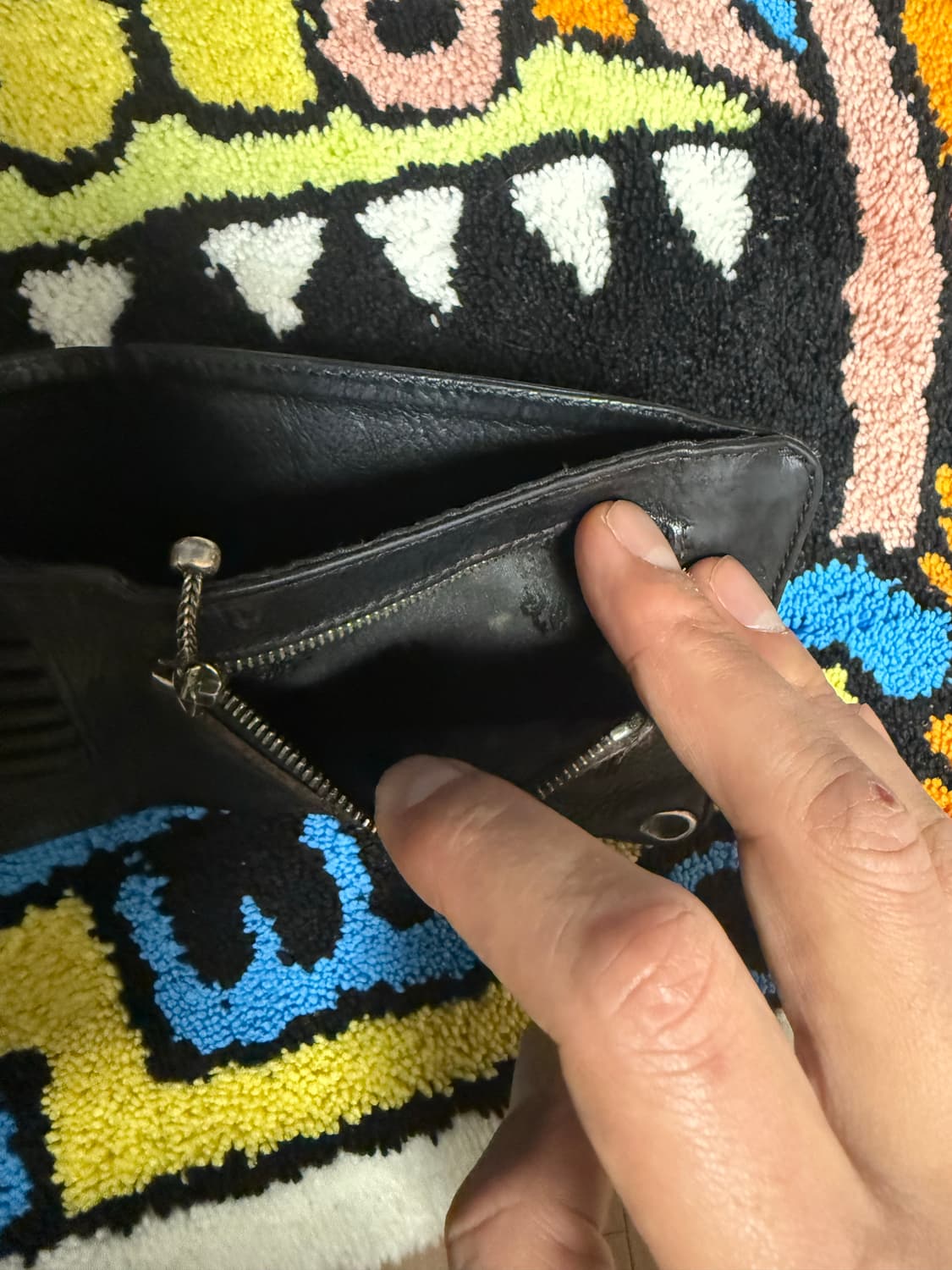 크롬하츠 크로스 원볼 반지갑 상품이미지4