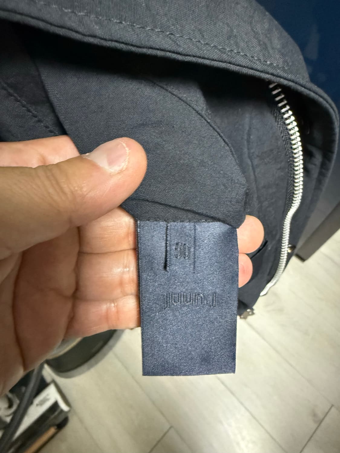 준지 숏 바라쿠타 블루종 자켓 블랙 상품이미지2