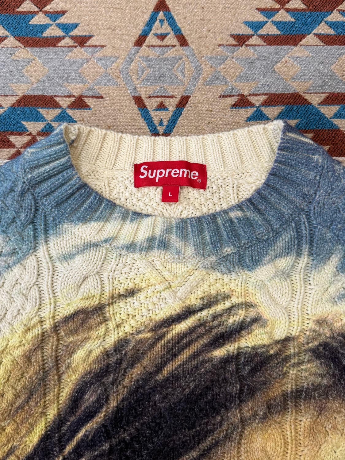 [L] 슈프림 커트 코베인 스웨터 화이트 - 23SS 상품이미지2