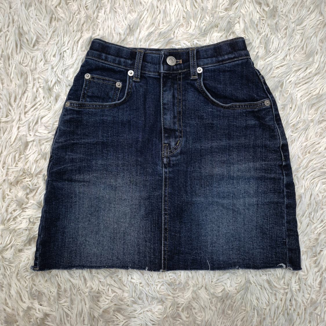 페일제이드 Blue Washing Denim Skirt 상품이미지1