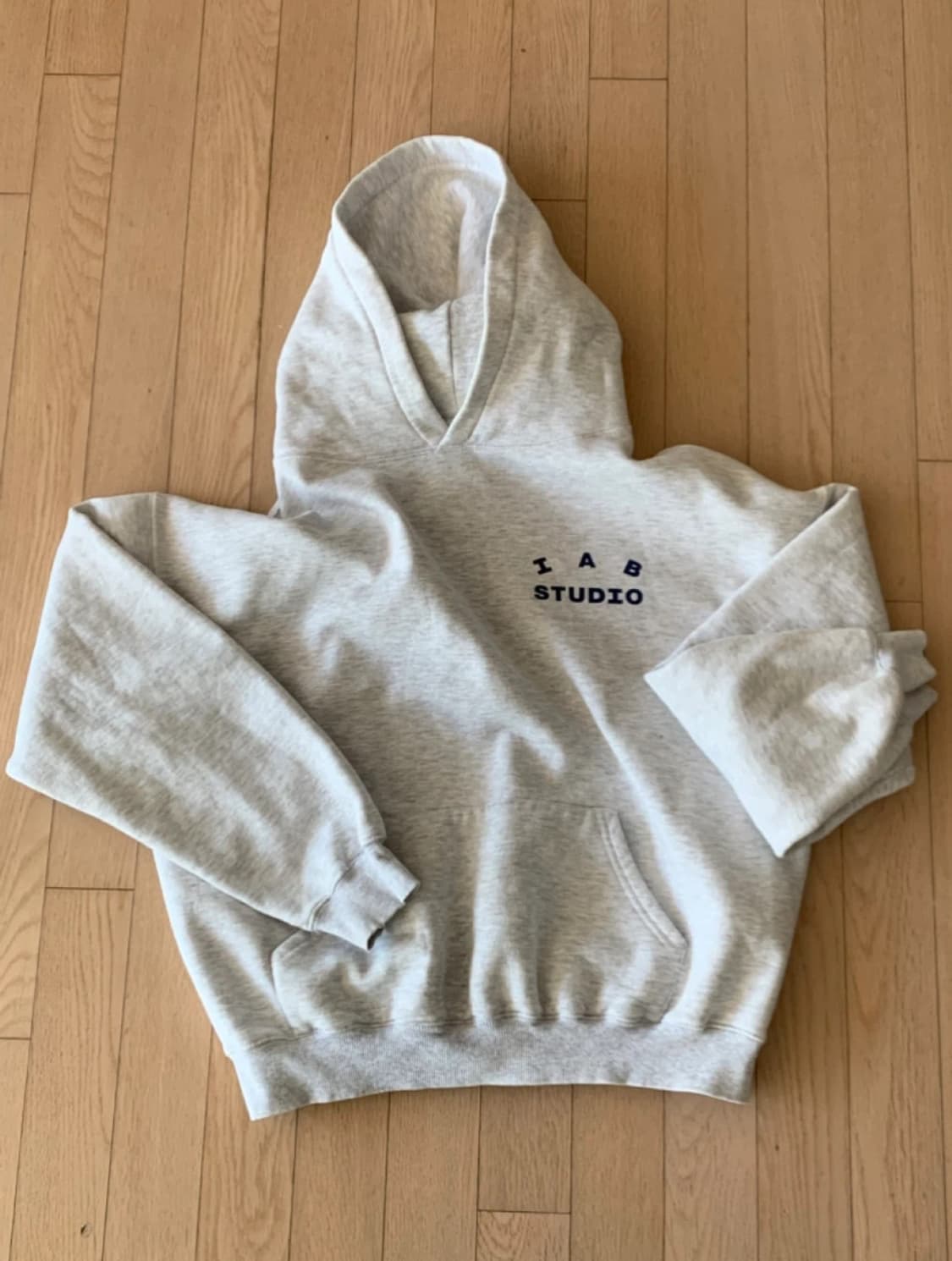 아이앱스튜디오 후드 라이트 그레이 상품이미지1