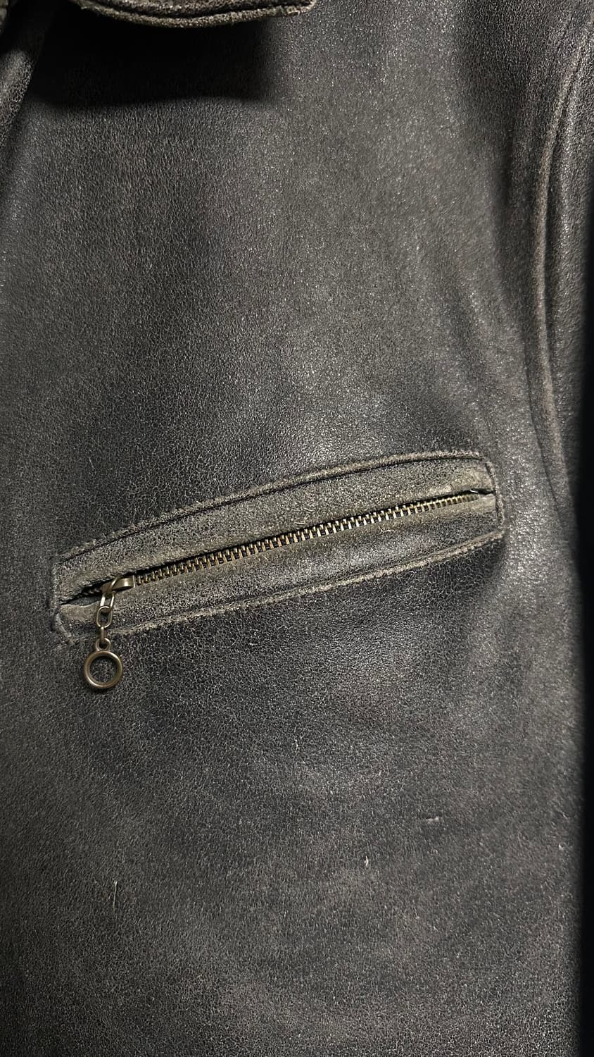 90‘s 제이크루 레더자켓 상품이미지4