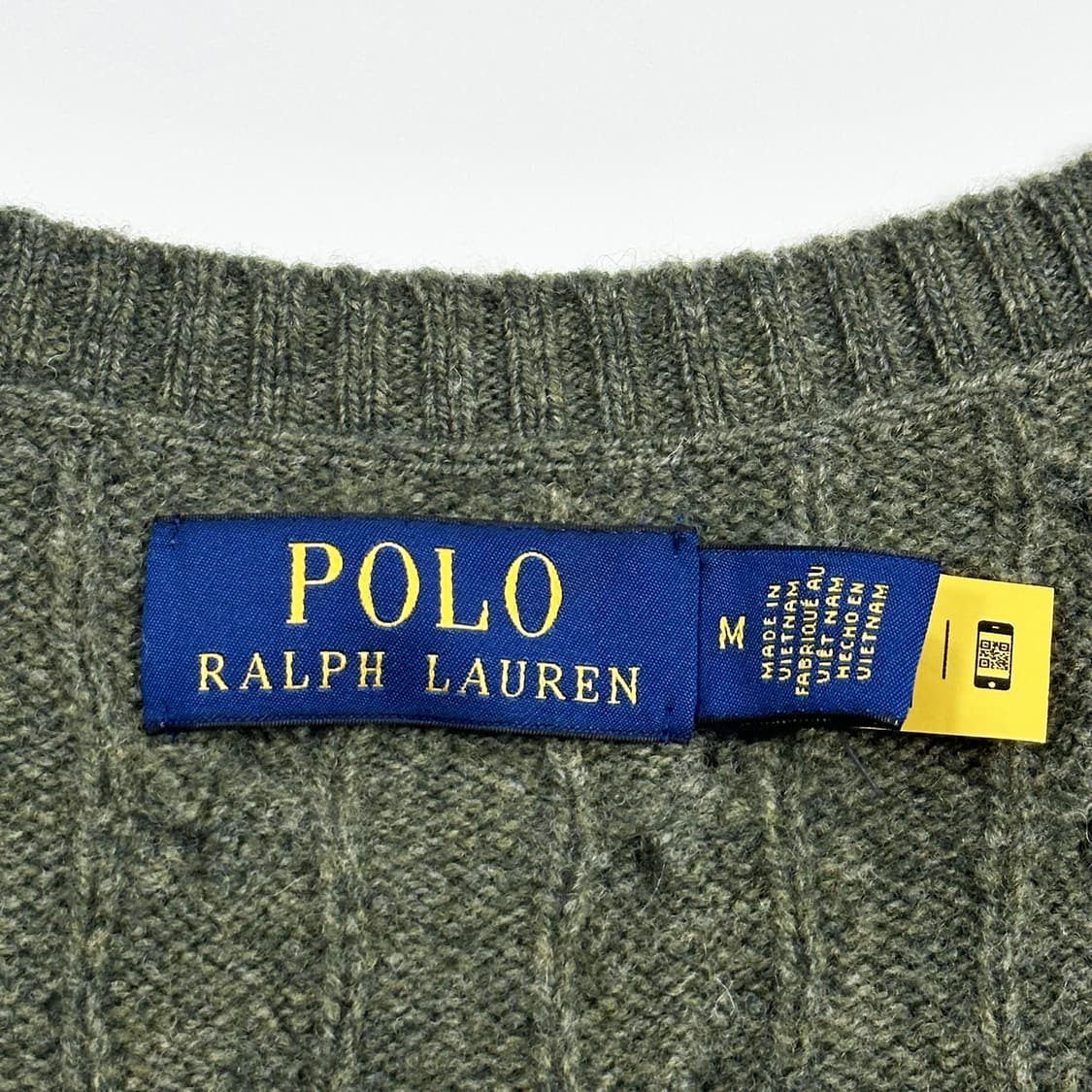 폴로 랄프로렌 신형 클래식 케이블 니트 조끼 M 상품이미지5