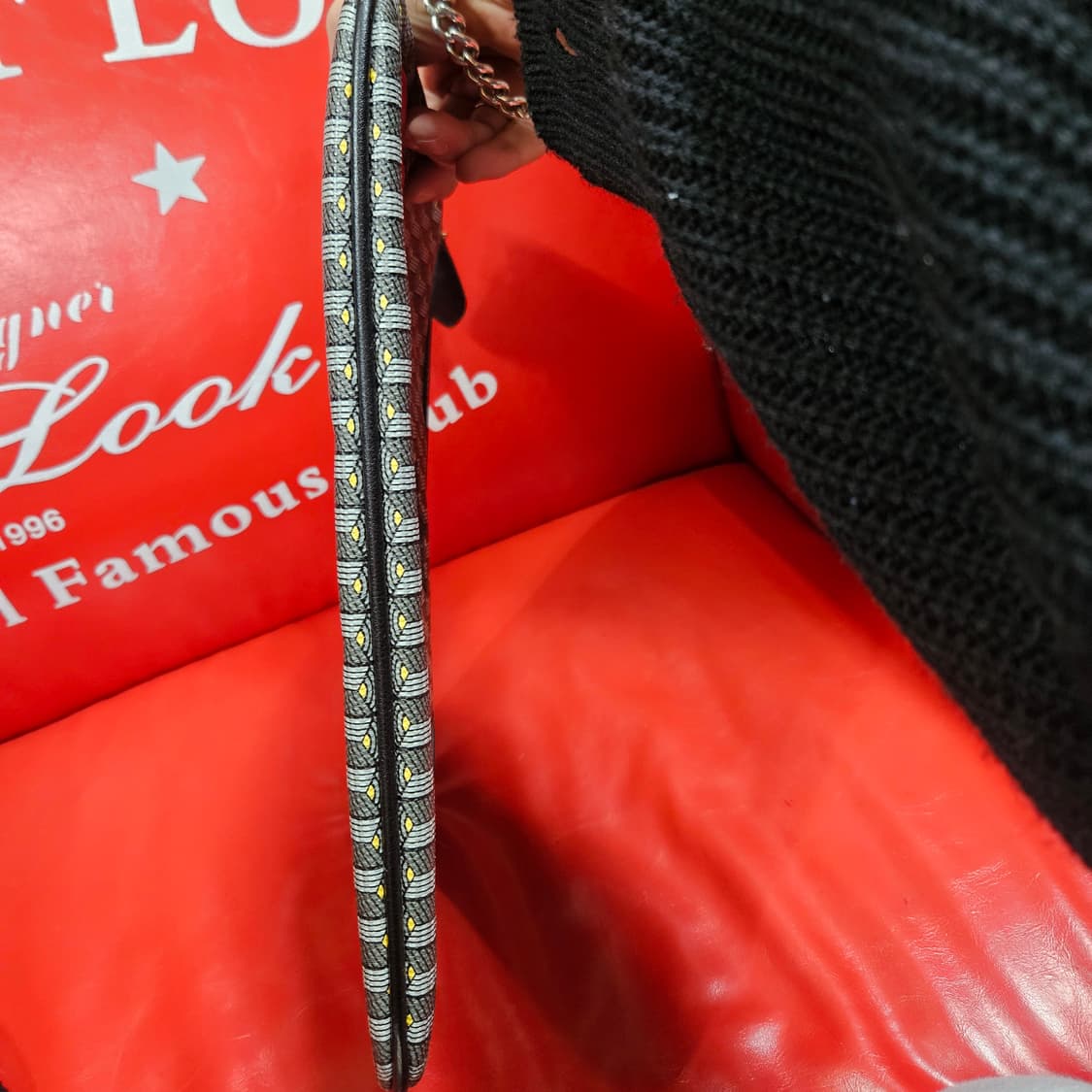 체사레파치오티 시그니쳐 클러치 35 x 25 size 상품이미지5