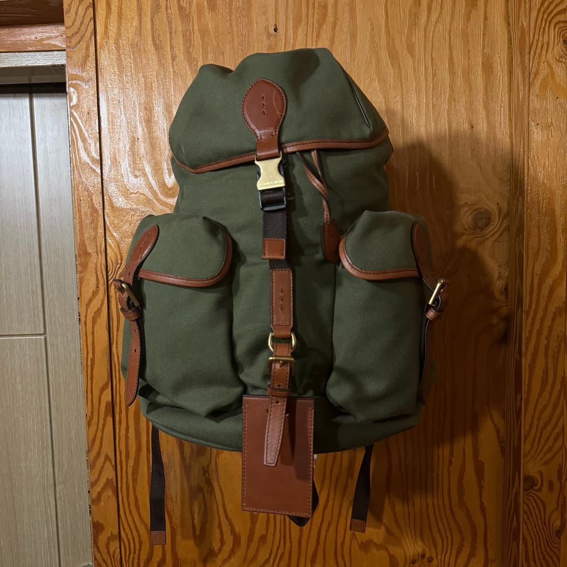 랄프로렌 퍼플라벨 캔버스 백팩 판매(가방) 합니다. 상품이미지1