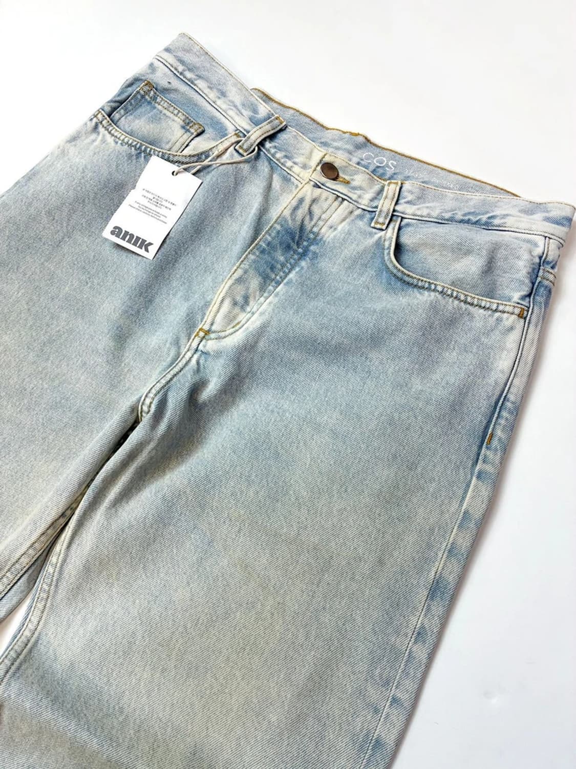 코스 COS 페이딩 테이퍼드 데님 팬츠 PN5453 상품이미지2