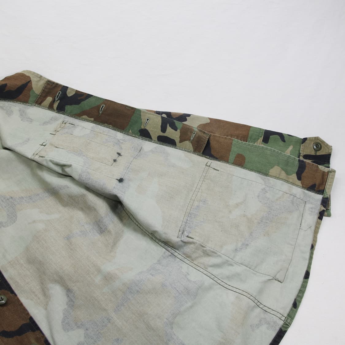 (착용컷) 90's U.S.ARMY B.D.U. 카모 퍼티그 자켓 105 상품이미지7